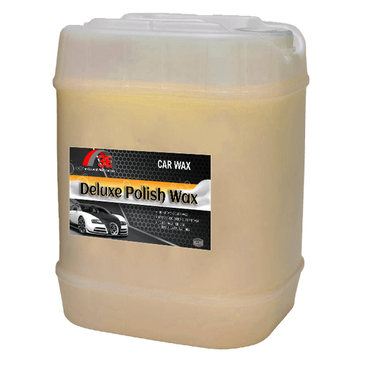 Deluxe Polish Car Wash & Wax Clean Shine Car Cleaner Detergent Soap Ultra-Rich Yellow Color-3E-512GAL30