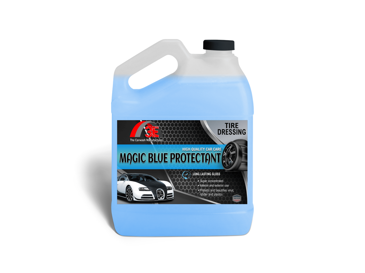 Magic Blue Tire Shine - Wipe on Only-3E-401GAL5