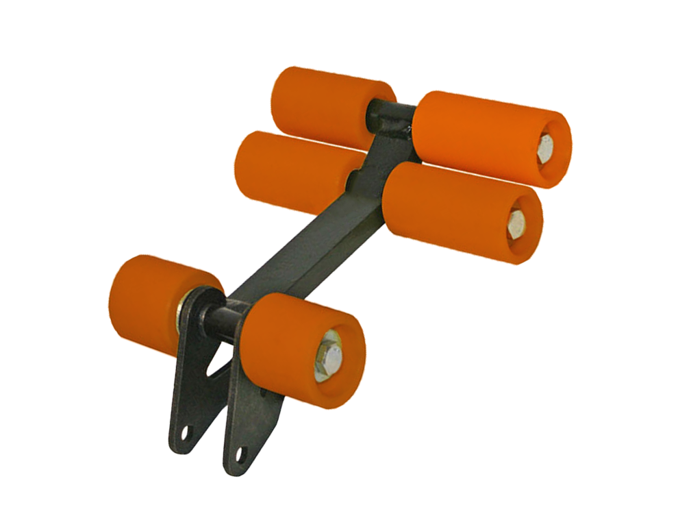 6 Wheel HPR w/D81X Tri Plates 2-1/2" Idler Wheel