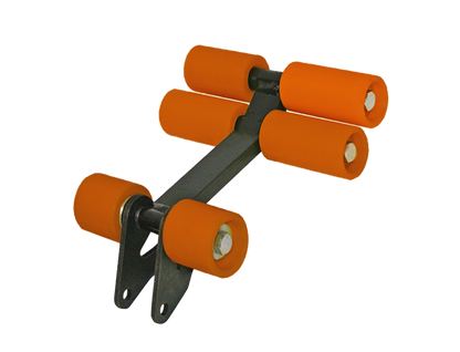 6 Wheel HPR w/D81X Tri Plates 2-1/2" Idler Wheel