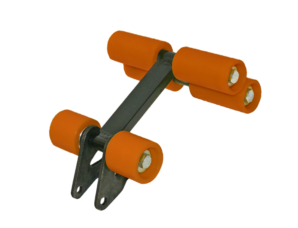 6 Wheel LPR w/D88K Tri Plates 2-1/2" Idler Wheel