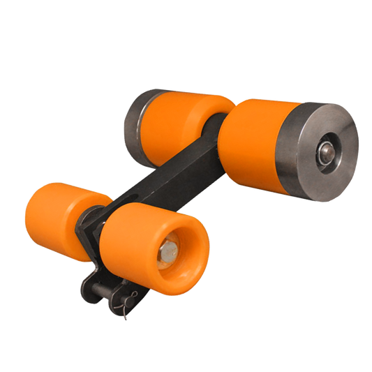 4 Wheel Peco Roller Assy with D88K 2-1/2"  Idler Wheel