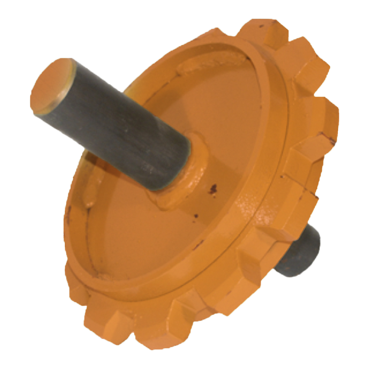 12 -Tooth 1-15/16" x 11" Take-Up Sprockets with Shaft
