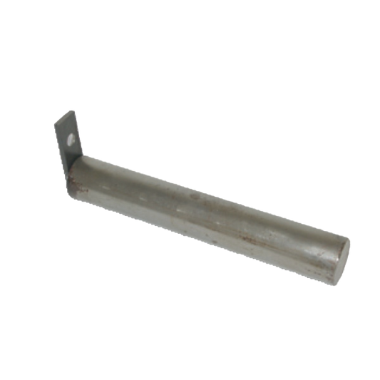 Hanna Shaft 2" Stationary with Tab and Zerk