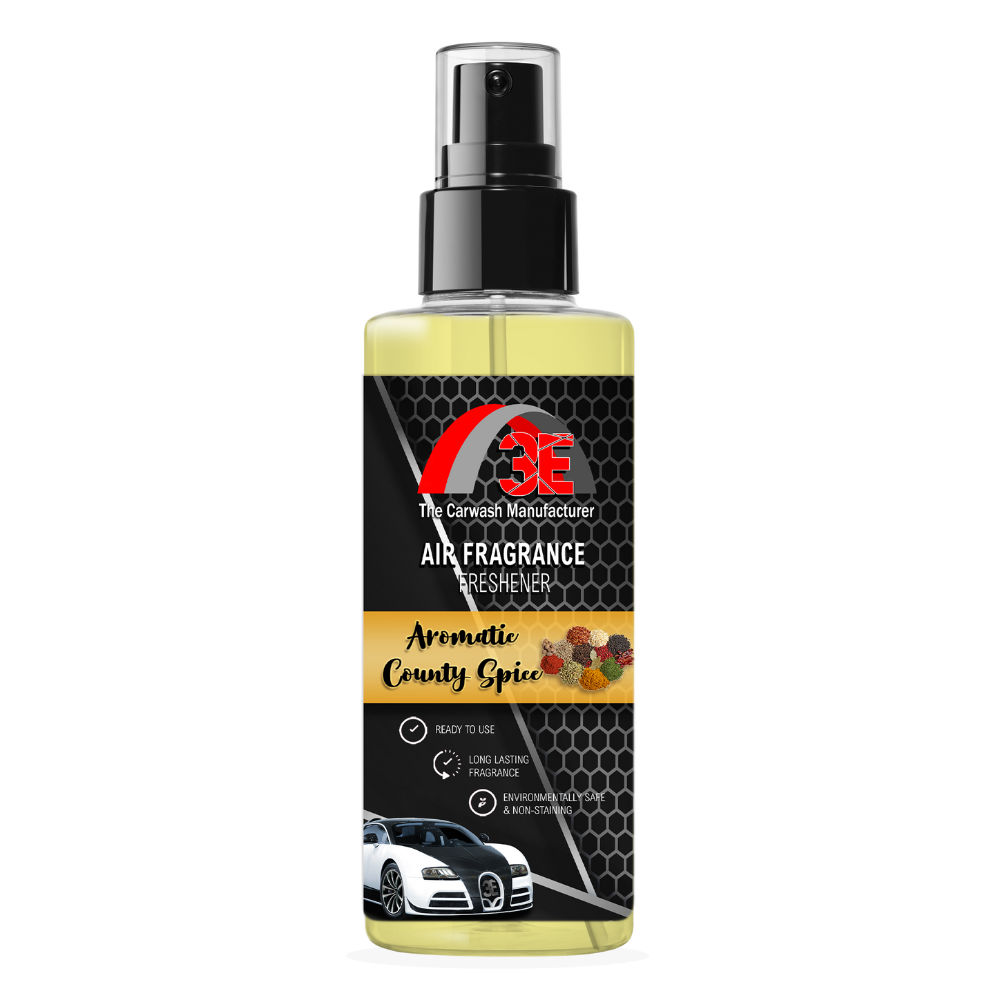 *BUY 2 GET 1 FREE* 3E Air Freshener Spray, 4 fl oz Home & Car Air Freshener - 3E The Carwash Manufacturer