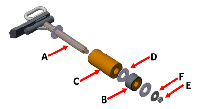 Econocraft Surface Roller Assy with Log Link