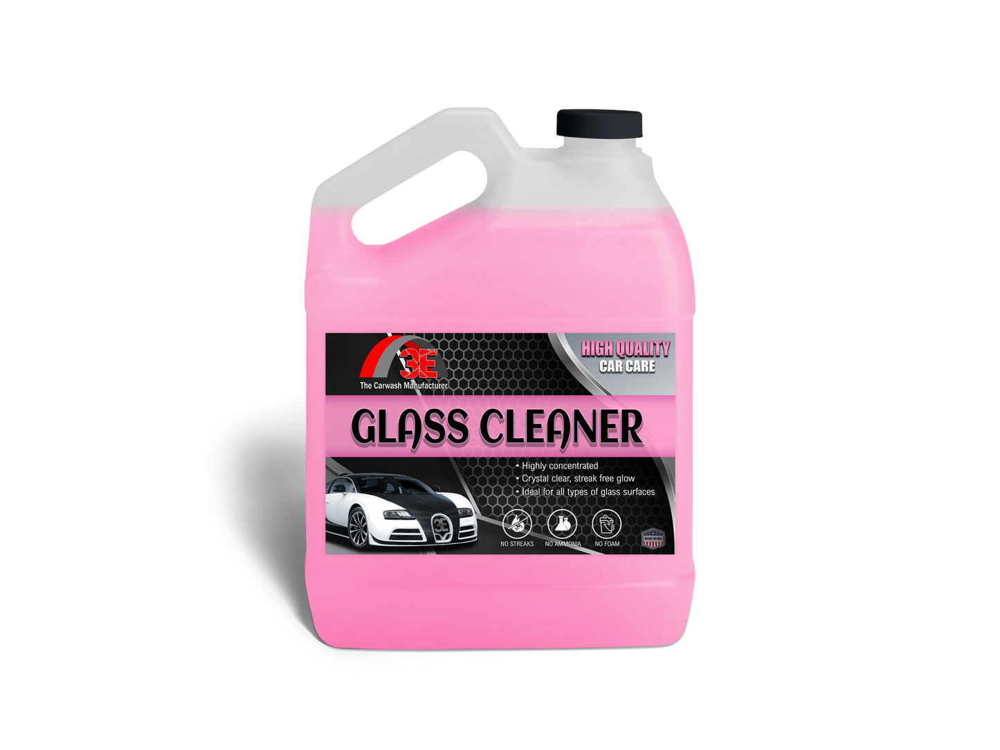 3E Glass Cleaner Pink-3E-208GAL5
