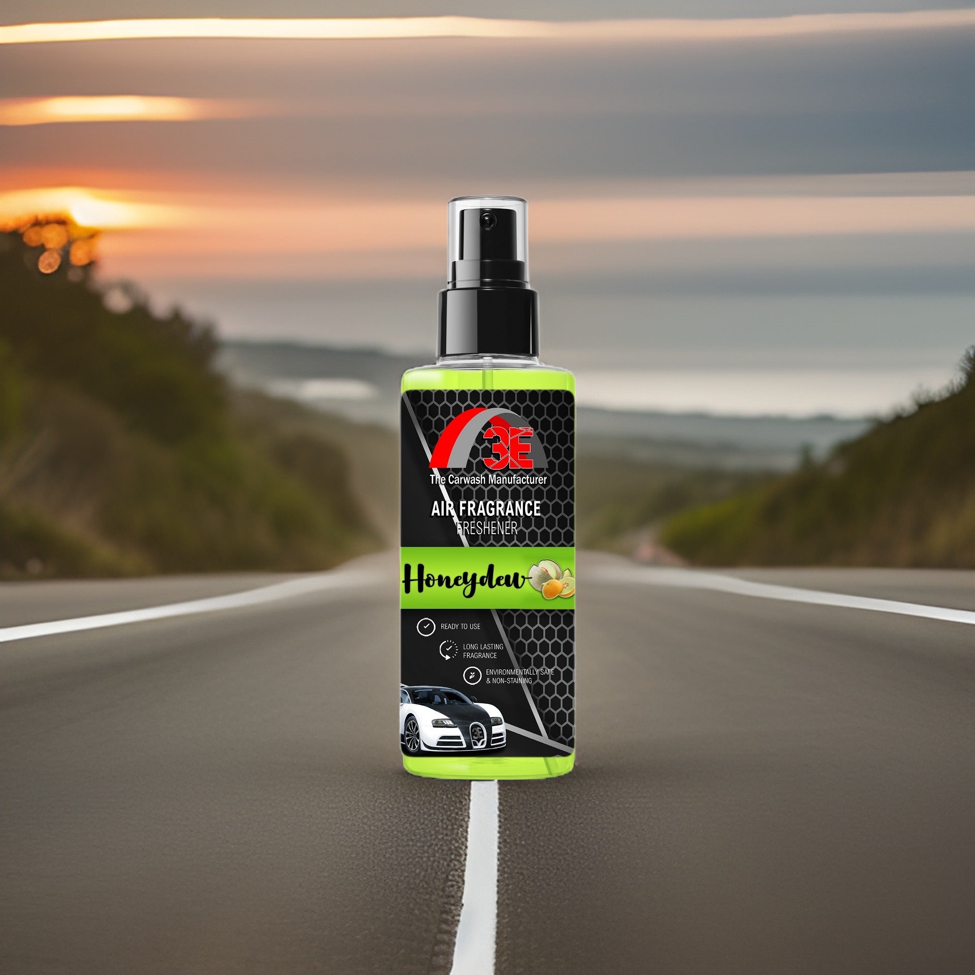 *BUY 2 GET 1 FREE* 3E Air Freshener Spray, 4 fl oz Home & Car Air Freshener - 3E The Carwash Manufacturer