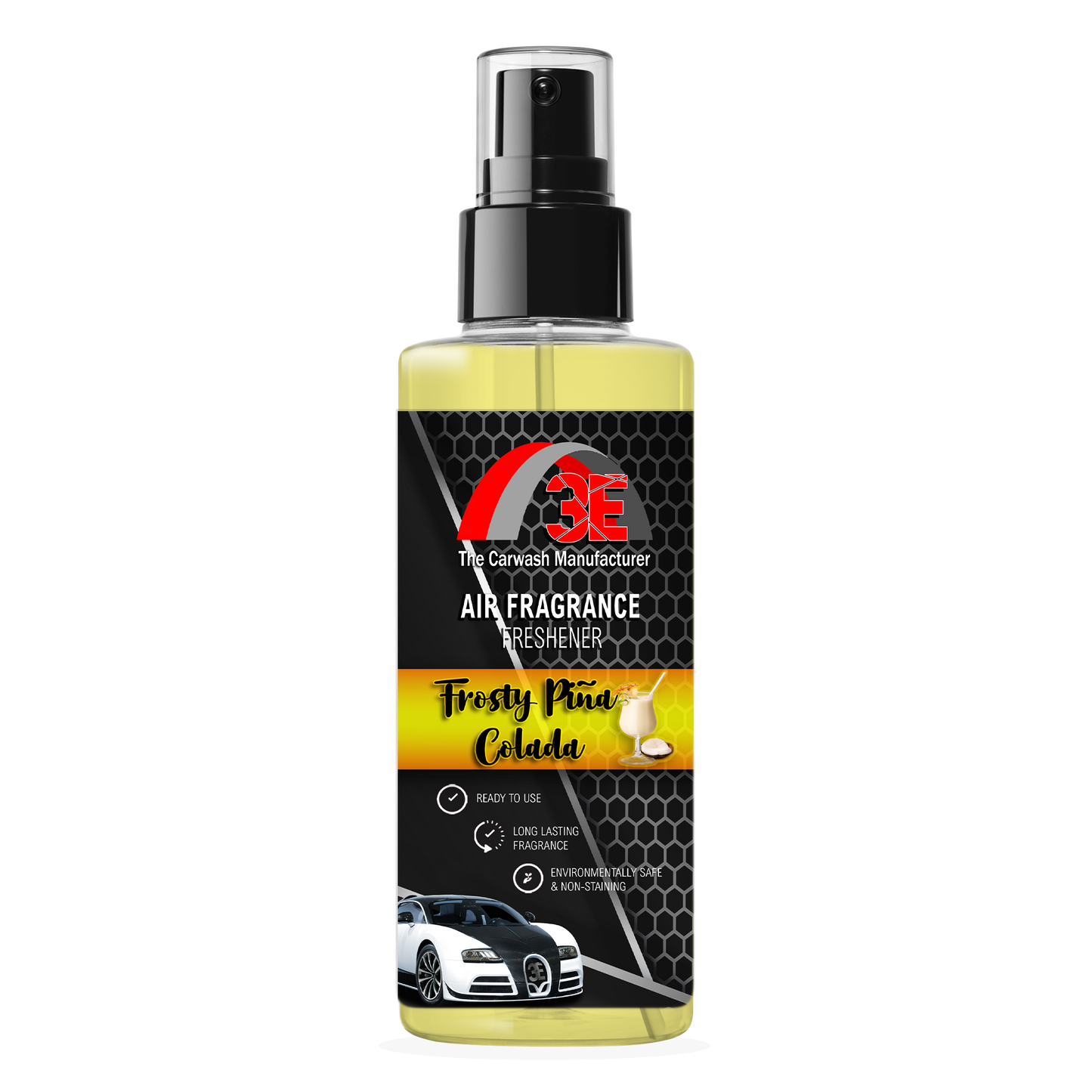 *BUY 2 GET 1 FREE* 3E Air Freshener Spray, 4 fl oz Home & Car Air Freshener - 3E The Carwash Manufacturer