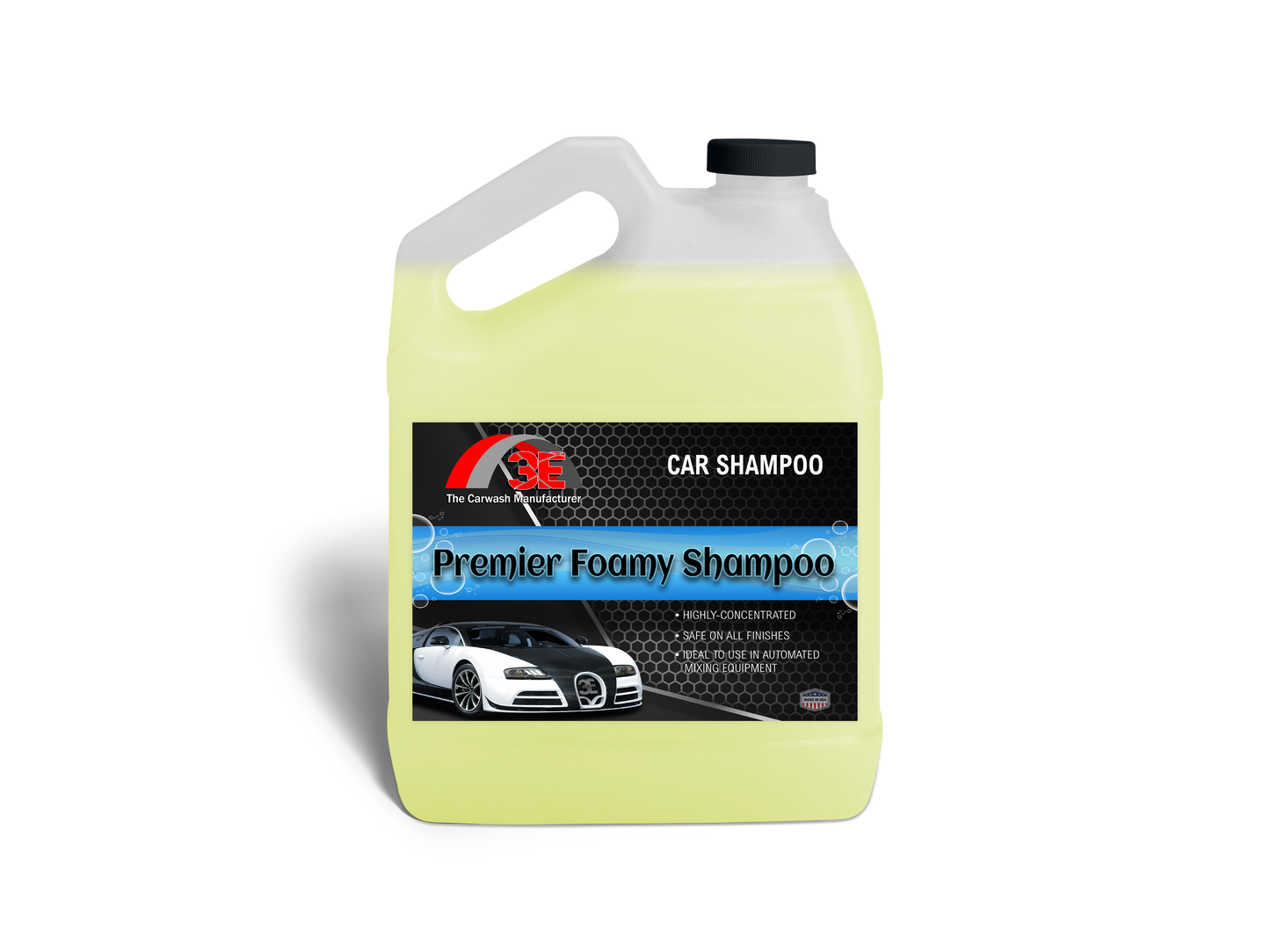 Premier Foamy Shampoo - 3E The Carwash Manufacturer