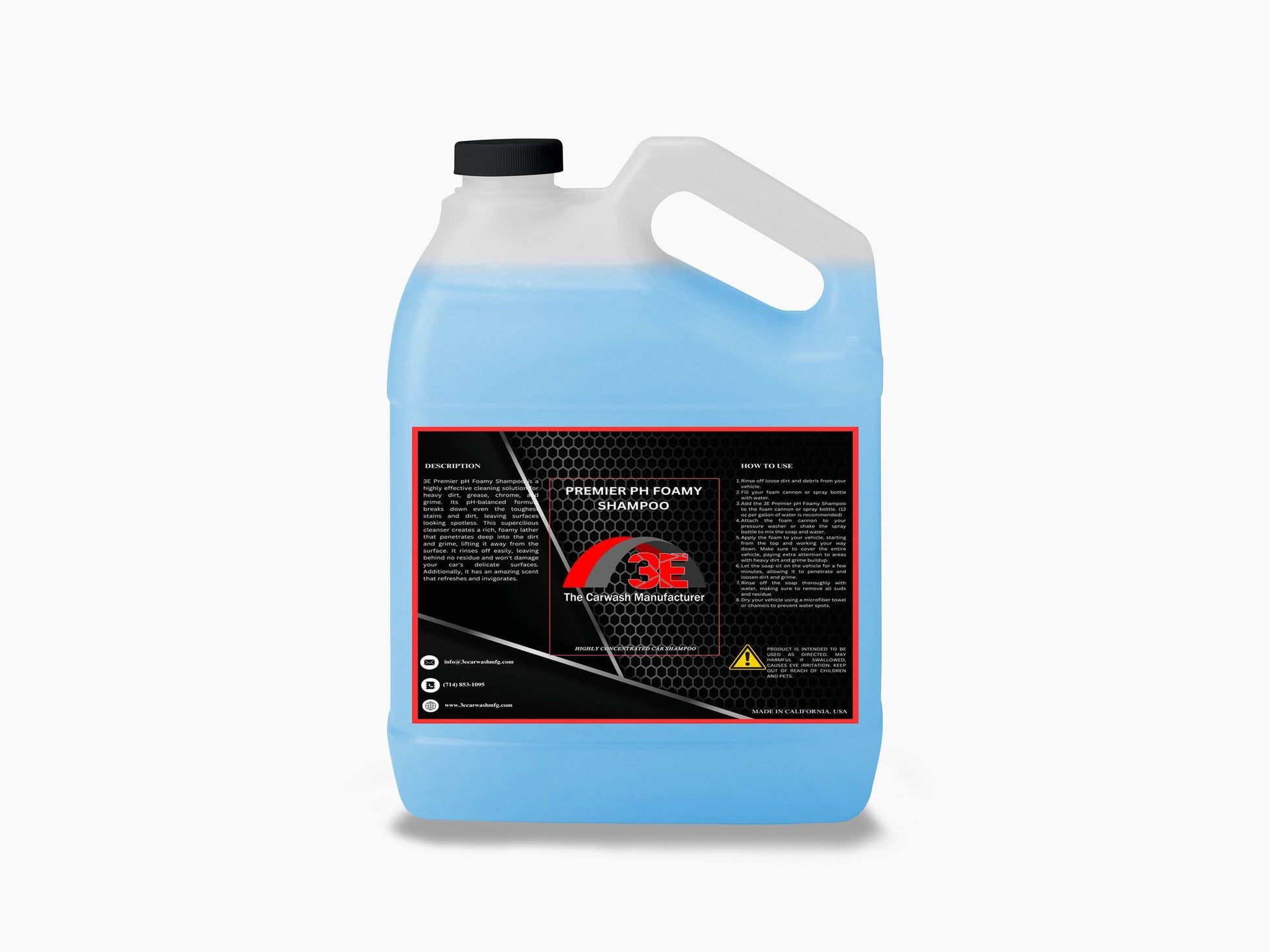Premier pH Foamy Car Wash Shampoo Body Shop Safe-3E-303GAL5