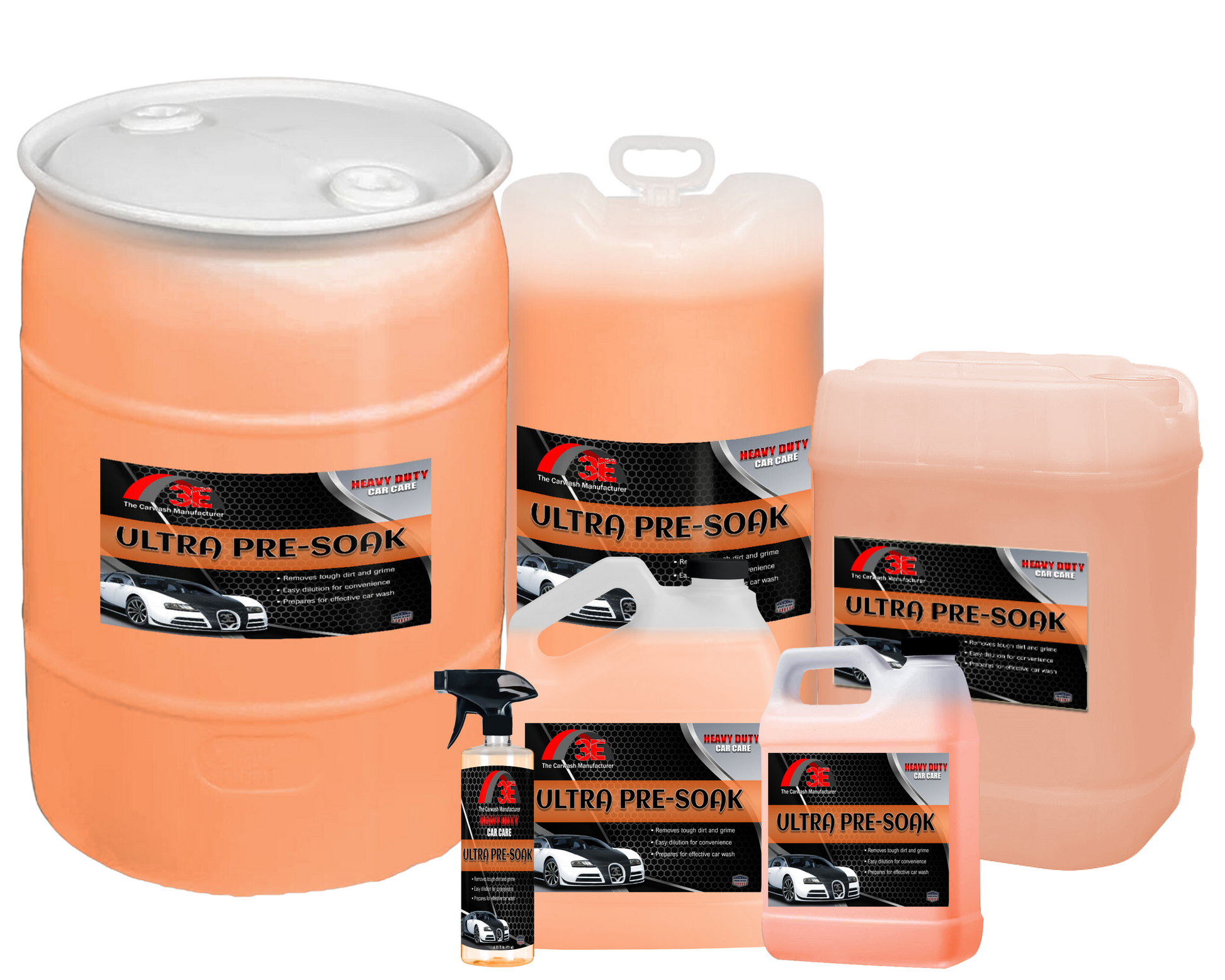 Ultra Pre-Soak - 3E The Carwash Manufacturer