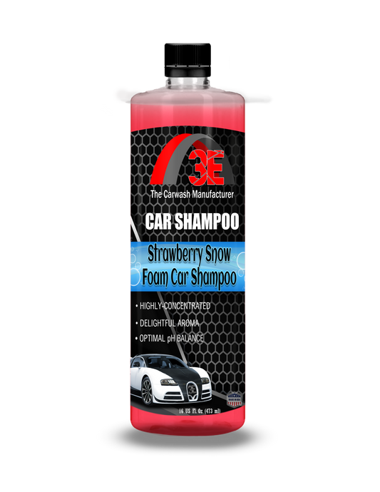 Strawberry Snow Foam Car Shampoo