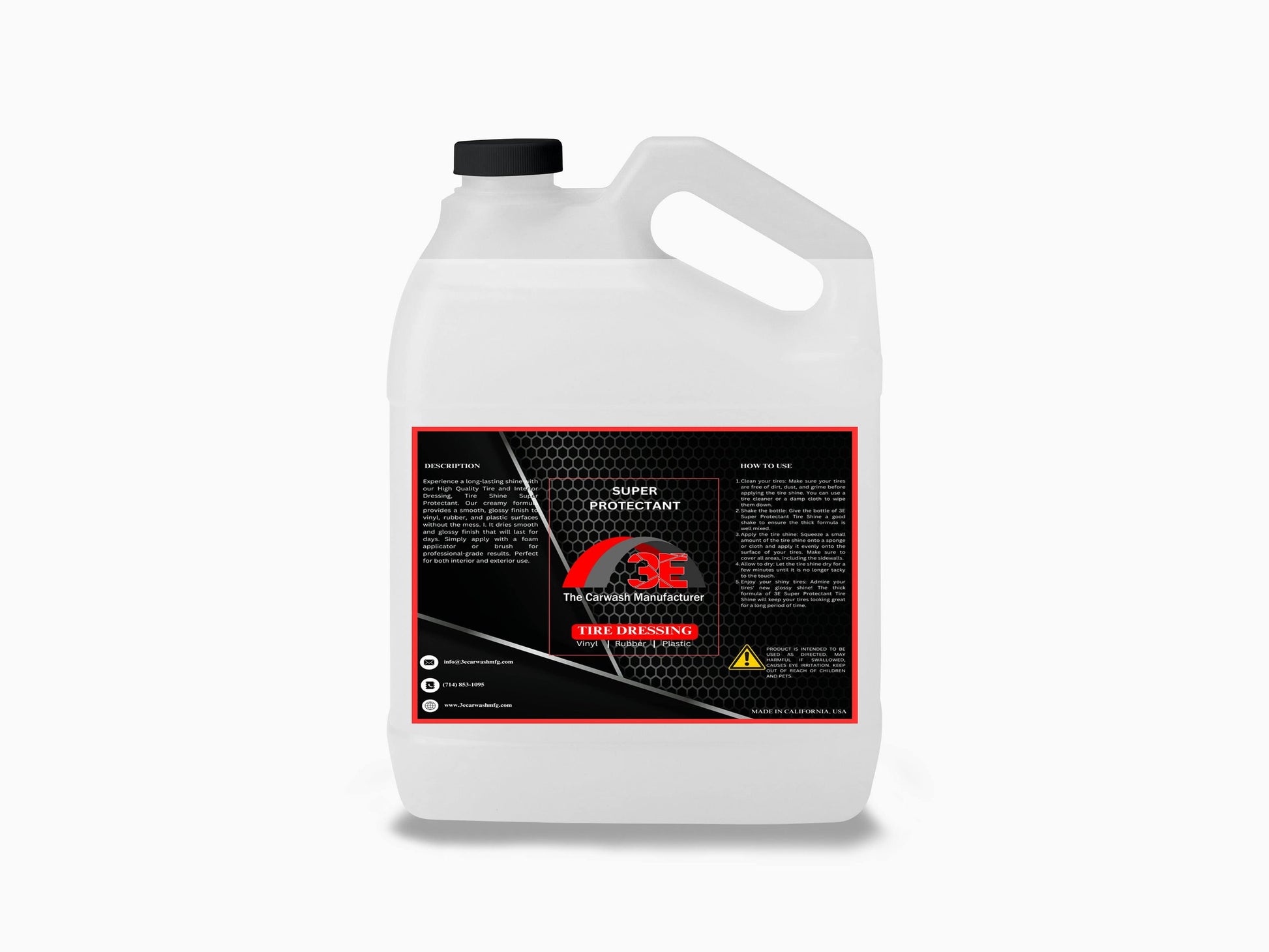 3E Super Protectant Tire Shine Thick Formula-3E-403GAL5