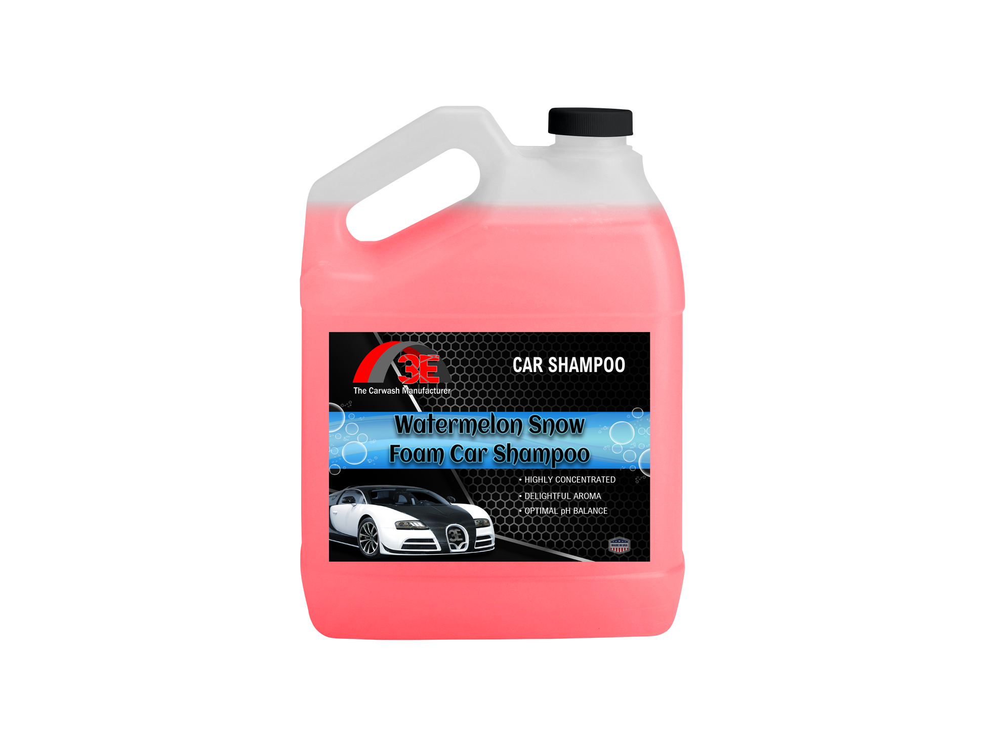 Watermelon  Snow Foam Car Shampoo - 3E The Carwash Manufacturer
