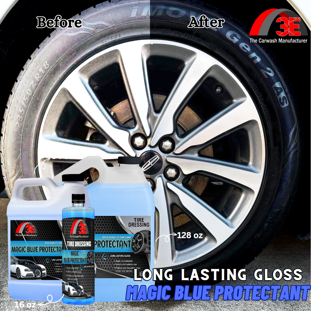 Magic Blue Tire Shine - Wipe on Only-3E-401GAL5